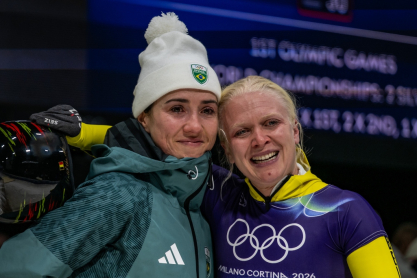 Χειμερινοί Ολυμπιακοί Αγώνες: Η Κιμ Μέιλεμανς και η Νικόλ Σιλβέιρα δεν κέρδισαν μετάλλιο, αλλά έγραψαν ιστορία με την αγάπη τους