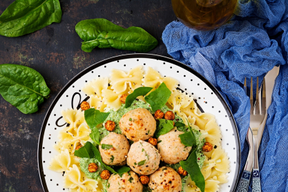 Κεφτεδάκια κοτόπουλου με λεμόνι και μπόλικη νοστιμιά