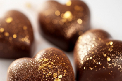 Τραγανή καρδιά με σοκολάτα και φουντούκια: Το γλυκό της αγάπης για τον Άγιο Βαλεντίνο