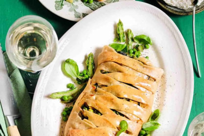 Αλμυρό στρούντελ γεμάτο χρώμα και φρεσκάδα