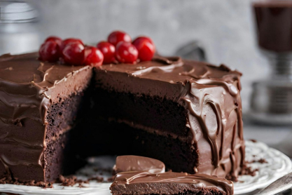 Αυτή η λαχταριστή νηστίσιμη σοκολατόπιτα ετοιμάζεται σε ένα μόνο μπολ