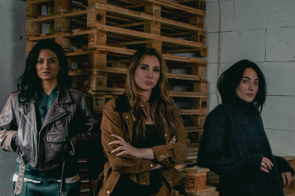 Εύη Καλογηροπούλου, Μελλισάνθη Μάχουτ, Ορόρα Μαριόν - Gorgona