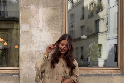 Το δερμάτινο jacket από τα Stradivarius που θα δώσει boho αέρα στα looks σου 