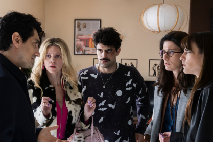 Ένα βράδυ στα γυρίσματα της ταινίας “Η Βαλίτσα” - Ναταλία Τσαλίκη, Λίλα Μπακλέση, Βάσω Καβαλιεράτου και Αναστασία Παντούση στο JennyGr