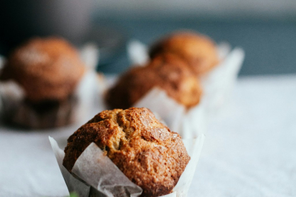 Το πιο απολαυστικό πρωινό; Muffins με μπανάνα, φυστικοβούτυρο και έξτρα πρωτεΐνη