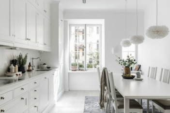 Ένα ονειρεμένο σκανδιναβικό διαμέρισμα που σας δίνει υπέροχες χειμωνιάτικες ιδέες διακόσμησης