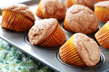 Αφράτα muffins χωρίς βούτυρο και χωρίς λάδι 
