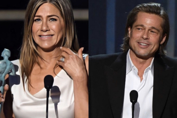 Brad Pitt & Jennifer Aniston: Οι τρυφερές τους στιγμές στα SAG Awards 2020 και τα καταιγιστικά σχόλια στο Twitter 