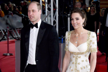 Η λαμπερή παρουσία του βασιλικού ζευγαριού στα BAFTA 2020 - Η Kate Middleton φόρεσε το ίδιο φόρεμα με το παρελθόν