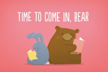 Time to come in, Bear: Το video που εξηγεί στα παιδιά το νόημα της απομόνωσης σε καιρό πανδημίας 