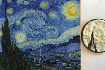 10 διάσημοι πίνακες «ξαναφτιάχνονται» σε ένα μπισκότο