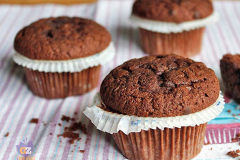 Muffins σοκολάτας χωρίς βούτυρο που θα λατρέψετε 