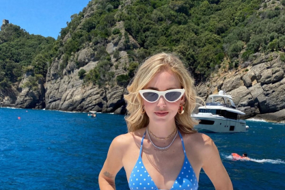 Η Chiara Ferragni φοράει τα αγαπημένα της Calzedonia μαγιό