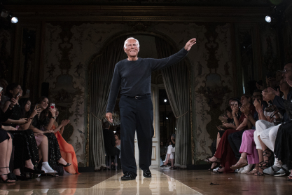 Χωρίς την παρουσία κοινού θα πραγματοποιηθεί το show του Giorgio Armani 