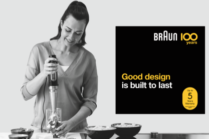 100 Χρόνια BRAUN: Γιορτάζει την κληρονομιά του ‘good design’ καθ’όλη τη διάρκεια του 2021