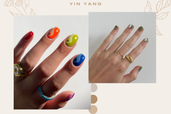 Yin and Yang: Η νέα τάση στα νύχια που λατρεύουν όλα τα fashion girls στο Instagram