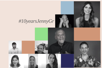 #10yearsJennyGr: Οι αγαπημένοι συνεργάτες του #jennygr εύχονται χρόνια πολλά