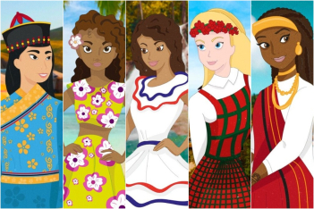 Από κάθε γωνιά του κόσμου: Ένας καλλιτέχνης επαναπροσδιορίζει τις Πριγκίπισσες της Disney