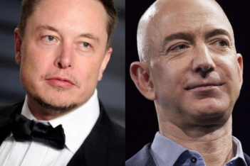 Elon Musk-Jeff Bezos