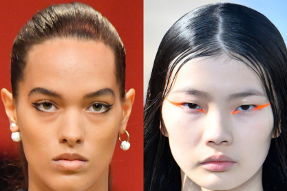 Paris Fashion Week: To graphic eyeliner ήταν ο απόλυτος πρωταγωνιστής των catwalks 