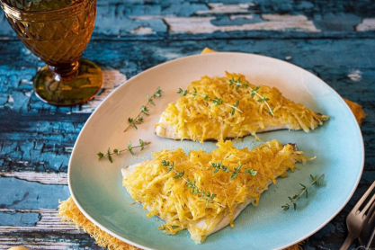 Φτιάχνουμε το πιο νόστιμο φιλέτο τσιπούρας με κρούστα πατάτας 