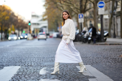 To σύνολο που συνδυάζει άνεση και θηλυκότητα τον χειμώνα βρέθηκε