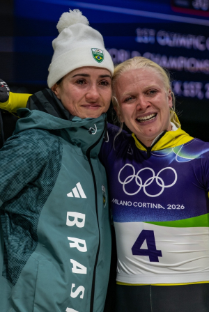 Χειμερινοί Ολυμπιακοί Αγώνες: Η Κιμ Μέιλεμανς και η Νικόλ Σιλβέιρα δεν κέρδισαν μετάλλιο, αλλά έγραψαν ιστορία με την αγάπη τους