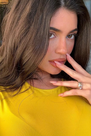 νύχια cat eye ροζ