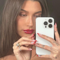 νύχια γαλλικό καθρέφτης