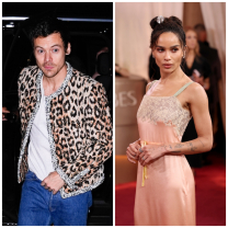 Η Ζόι Κράβιτζ εμφανίστηκε με διαμαντένιο δαχτυλίδι και οι φήμες ότι αρραβωνιάστηκε τον Χάρι Στάιλς φούντωσαν