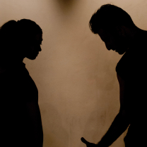couple arguing 