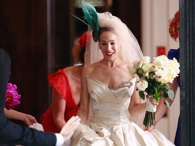 Sex and the City Wedding scene