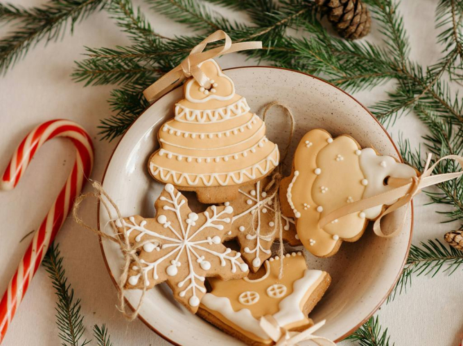 Χριστουγεννιάτικα μπισκότα με μέλι