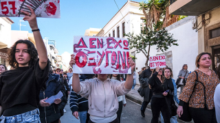 Χανιά - Διαδήλωση για τα Τέμπη, 28/2/2025 © Eurokinissi