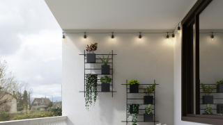 Το αναδιπλούμενο τραπεζάκι από τα JYSK που μπαίνει και στο πιο στενό μπαλκόνι